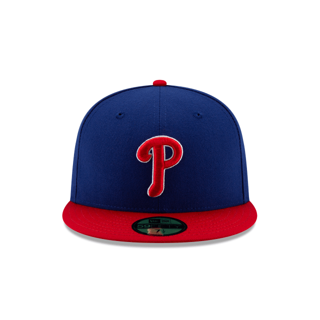 Philadelphia Phillies MLB New Era Men Royal Blue 59Fifty Authentic Collection Alternate 2019 Fitted Hat product image 3,