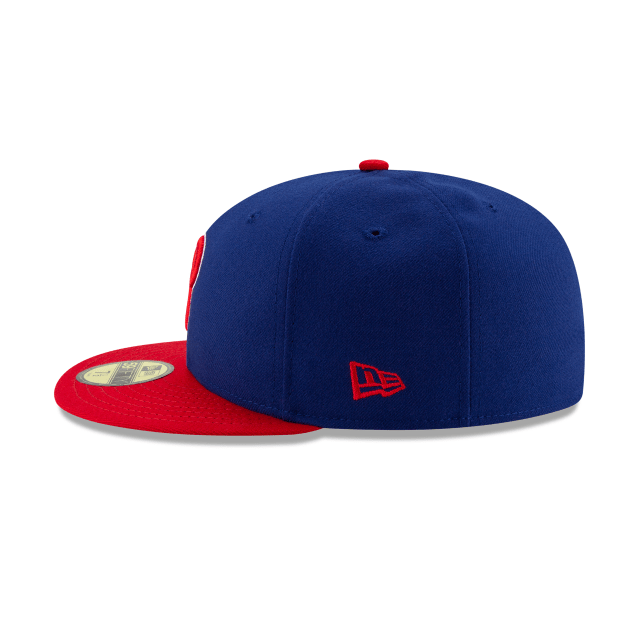 Philadelphia Phillies MLB New Era Men Royal Blue 59Fifty Authentic Collection Alternate 2019 Fitted Hat product image 5,