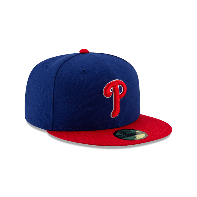 Philadelphia Phillies MLB New Era Men Royal Blue 59Fifty Authentic Collection Alternate 2019 Fitted Hat product image 4,