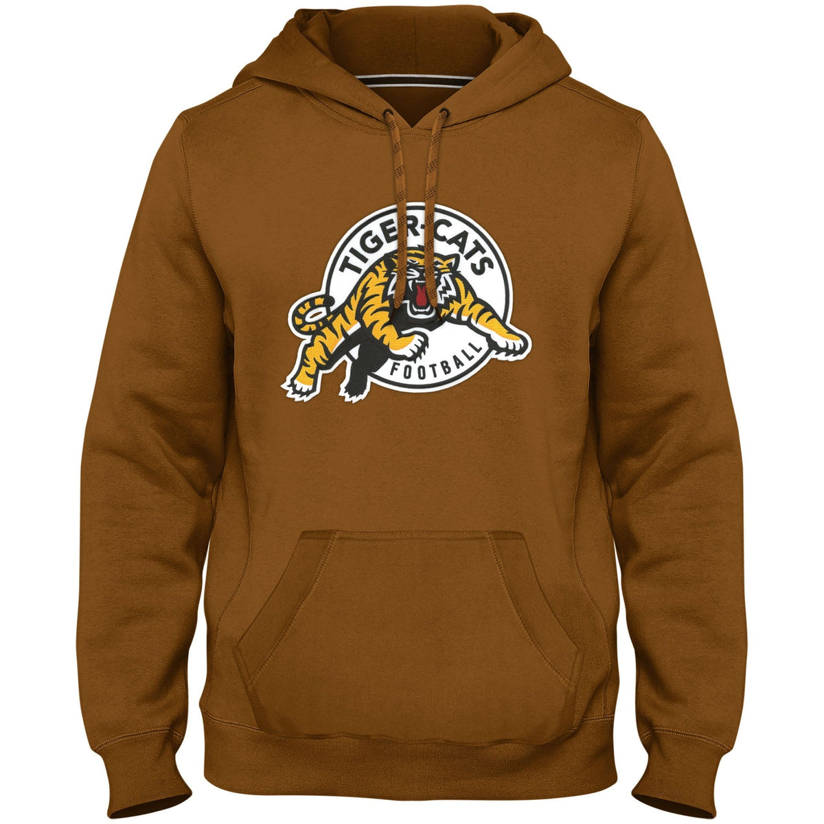 Hamilton Tiger-Cats CFL Bulletin Men Dune Express Twill Logo Hoodie product image 1, provided for visual reference and