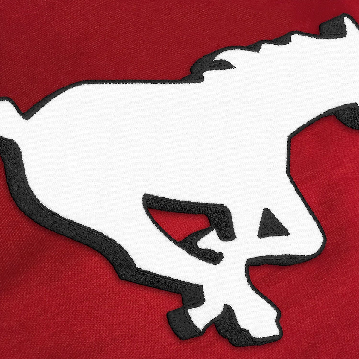 Calgary Stampeders CFL Bulletin Men Red Express Twill Logo Hoodie product image 3, provided for visual reference and product