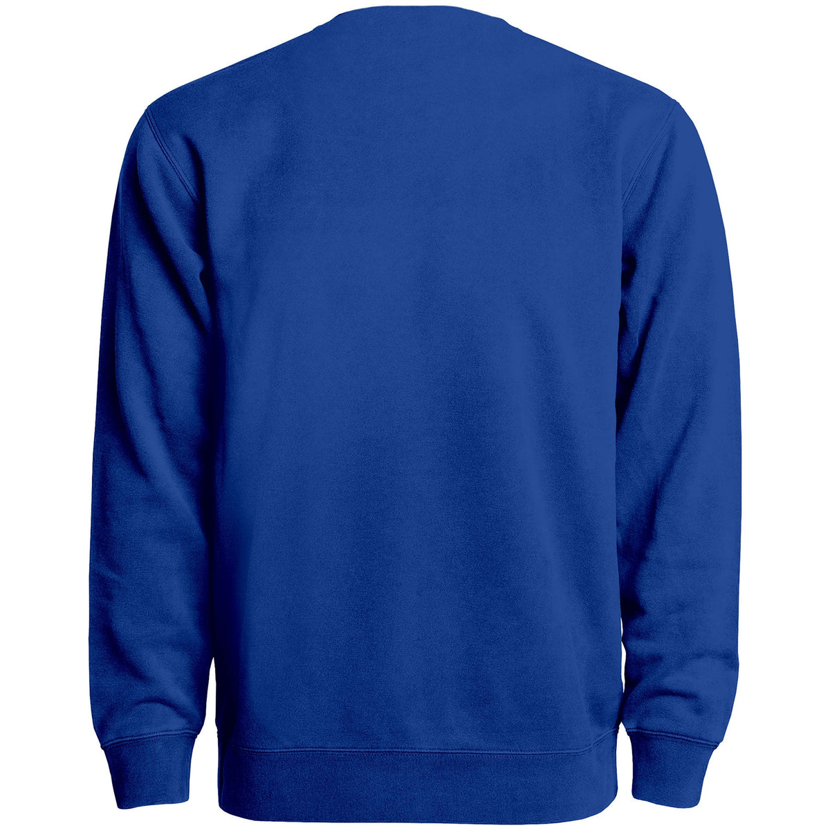 Los Angeles Dodgers MLB Bulletin Men Royal Blue Twill Applique Wordmark Crew Sweater product image 2, provided for visual