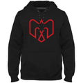 Montreal Alouettes CFL Bulletin Men Black Express Twill Logo Hoodie product image 1, provided for visual reference and