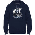 Toronto Argonauts CFL Bulletin Men Navy Express Twill Logo Hoodie product image 1, provided for visual reference and product