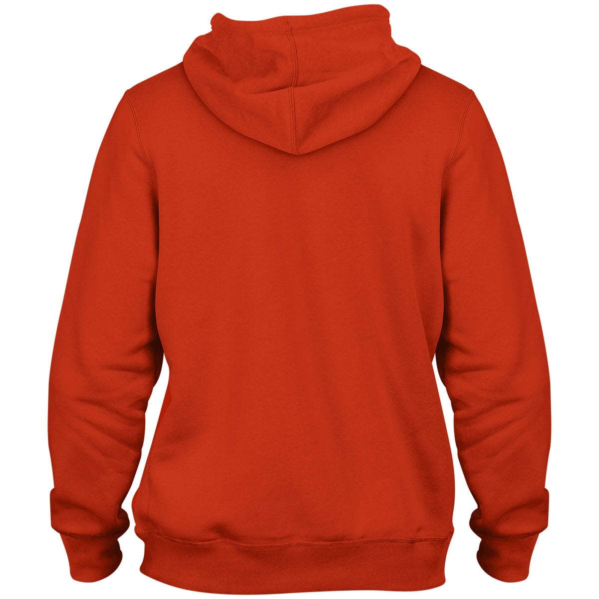 Anaheim Ducks NHL Bulletin Men Orange Express Twill Logo Hoodie product image 3, provided for visual reference and product