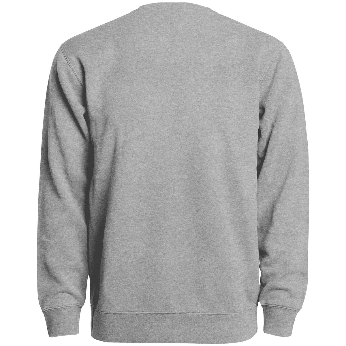Toronto Maple Leafs NHL Bulletin Men Athletic Grey Twill Blue Logo Express Crew Sweater product image 2, provided for visual