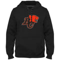 B.C Lions CFL Bulletin Men Black Express Twill Logo Hoodie product image 1, provided for visual reference and product detail