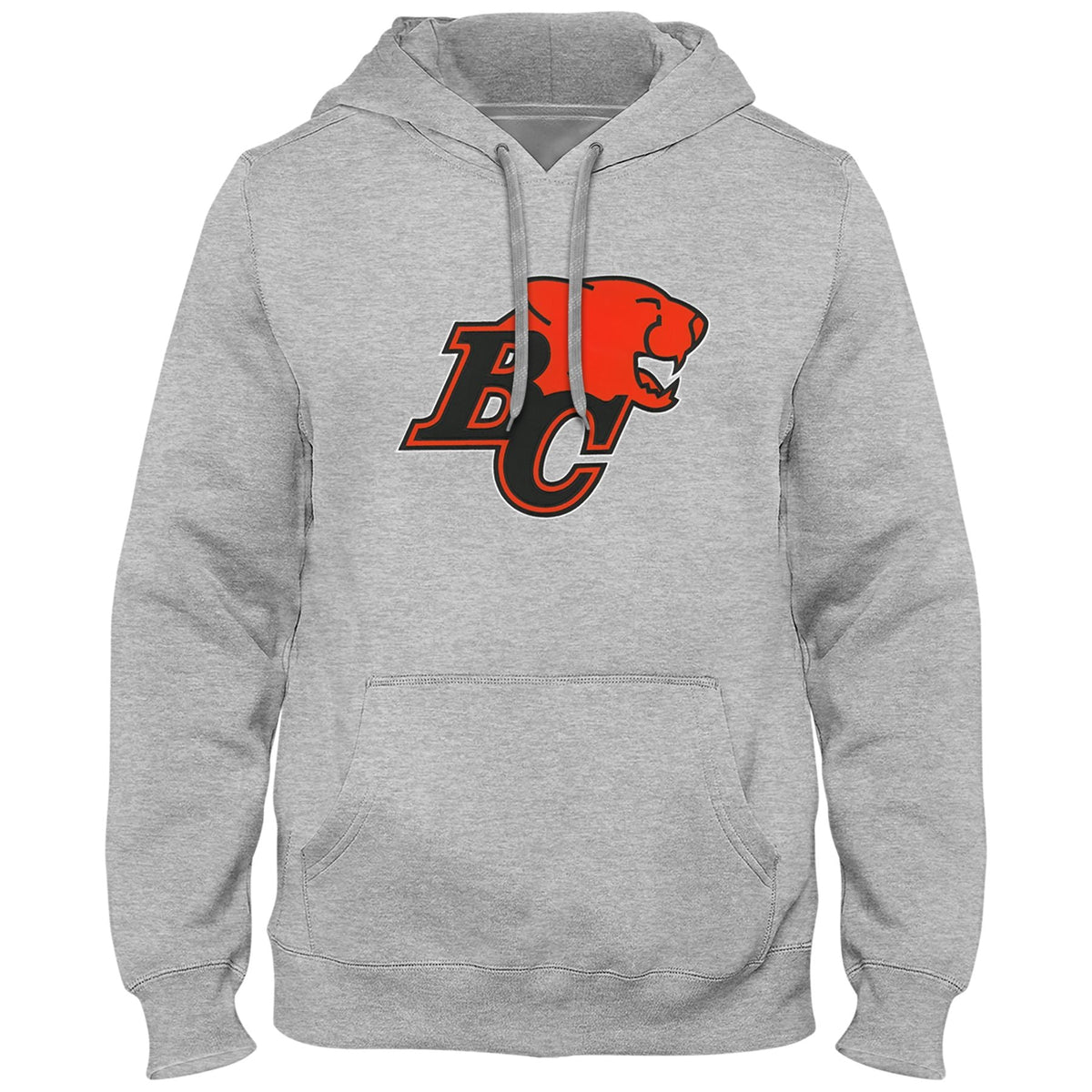 B.C Lions CFL Bulletin Men Athletic Grey Express Twill Logo Hoodie product image 1, provided for visual reference and