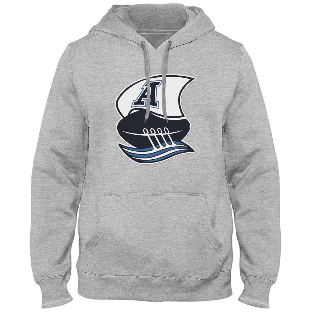 Toronto Argonauts CFL Bulletin Men Athletic Grey Express Twill Logo Hoodie product image 1, provided for visual reference