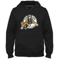 Hamilton Tiger-Cats CFL Bulletin Men Black Express Twill Logo Hoodie product image 1, provided for visual reference and
