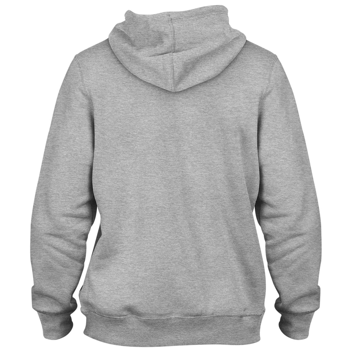 Edmonton Elks CFL Bulletin Men Athletic Grey Express Twill Logo Hoodie product image 2, provided for visual reference and