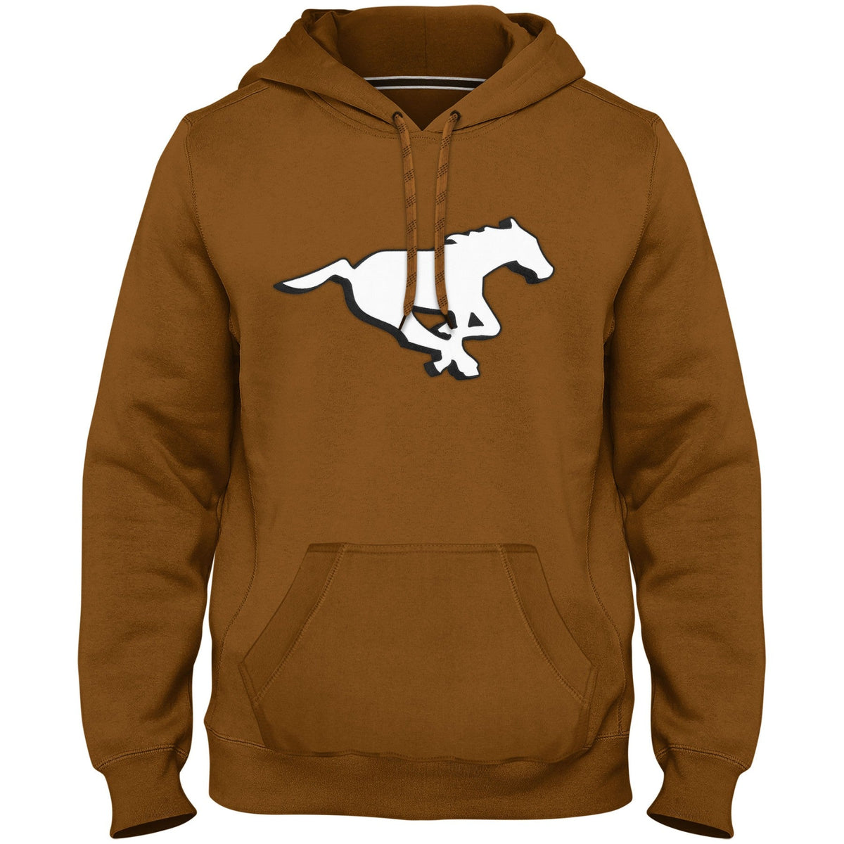 Calgary Stampeders CFL Bulletin Men Dune Express Twill Logo Hoodie product image 1, provided for visual reference and