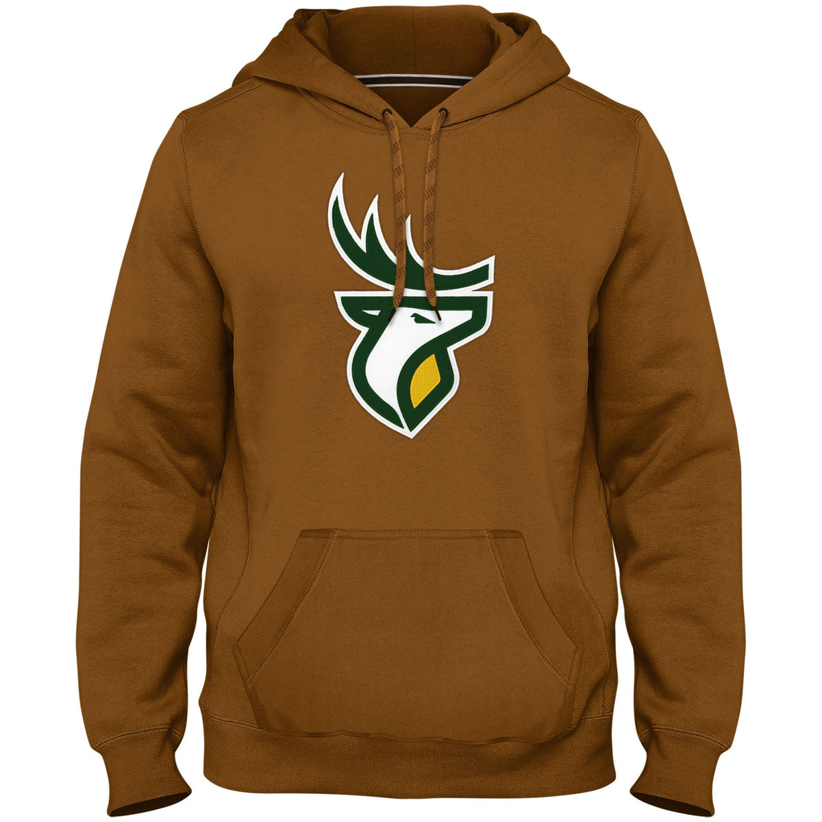 Edmonton Elks CFL Bulletin Men Dune Express Twill Logo Hoodie product image 1, provided for visual reference and product