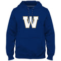 Winnipeg Blue Bombers CFL Bulletin Men Royal Blue Express Twill Logo Hoodie product image 1, provided for visual reference