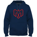 Montreal Alouettes CFL Bulletin Men Navy Express Twill Logo Hoodie product image 1, provided for visual reference and