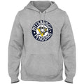Pittsburgh Penguins NHL Bulletin Men Athletic Grey Express Twill Logo Hoodie product image 1, provided for visual reference