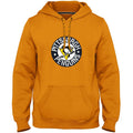 Pittsburgh Penguins NHL Bulletin Men Gold Express Twill Logo Hoodie product image 1, provided for visual reference and