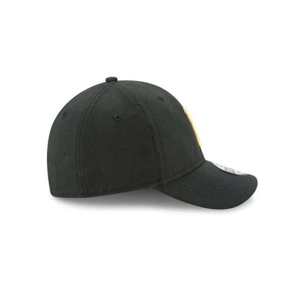 Pittsburgh Pirates MLB New Era Men Black 39Thirty Team Classic Stretch Fit Hat product image 6, provided for visual
