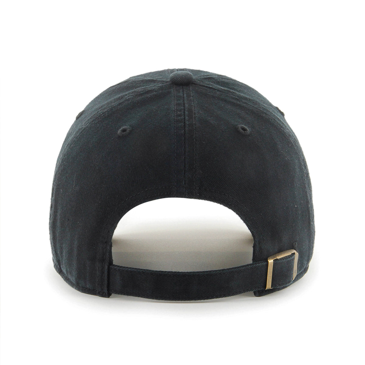 Quebec Nordiques NHL 47 Brand Men Black on Black Clean Up Adjustable Hat product image 2, provided for visual reference and