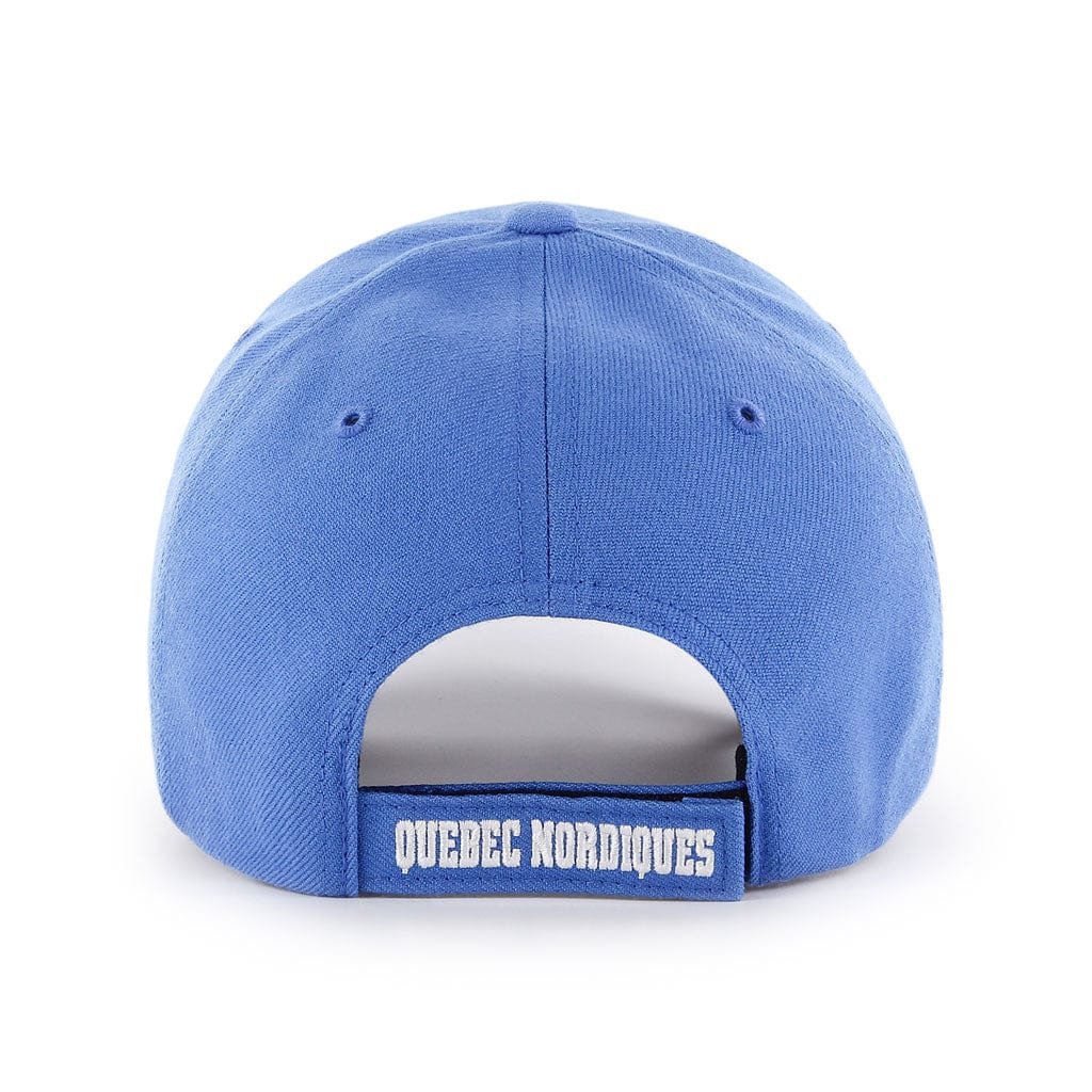 Quebec Nordiques NHL 47 Brand Men Light Blue MVP Adjustable Hat product image 2, provided for visual reference and product