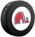 Quebec Nordiques NHL Inglasco Basic Souvenir Hockey Puck product image 1, provided for visual reference and product detail