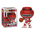 Raptor Toronto Raptors NBA Funko White Uniform POP Mascot Vinyl Figure product image 1, provided for visual reference and