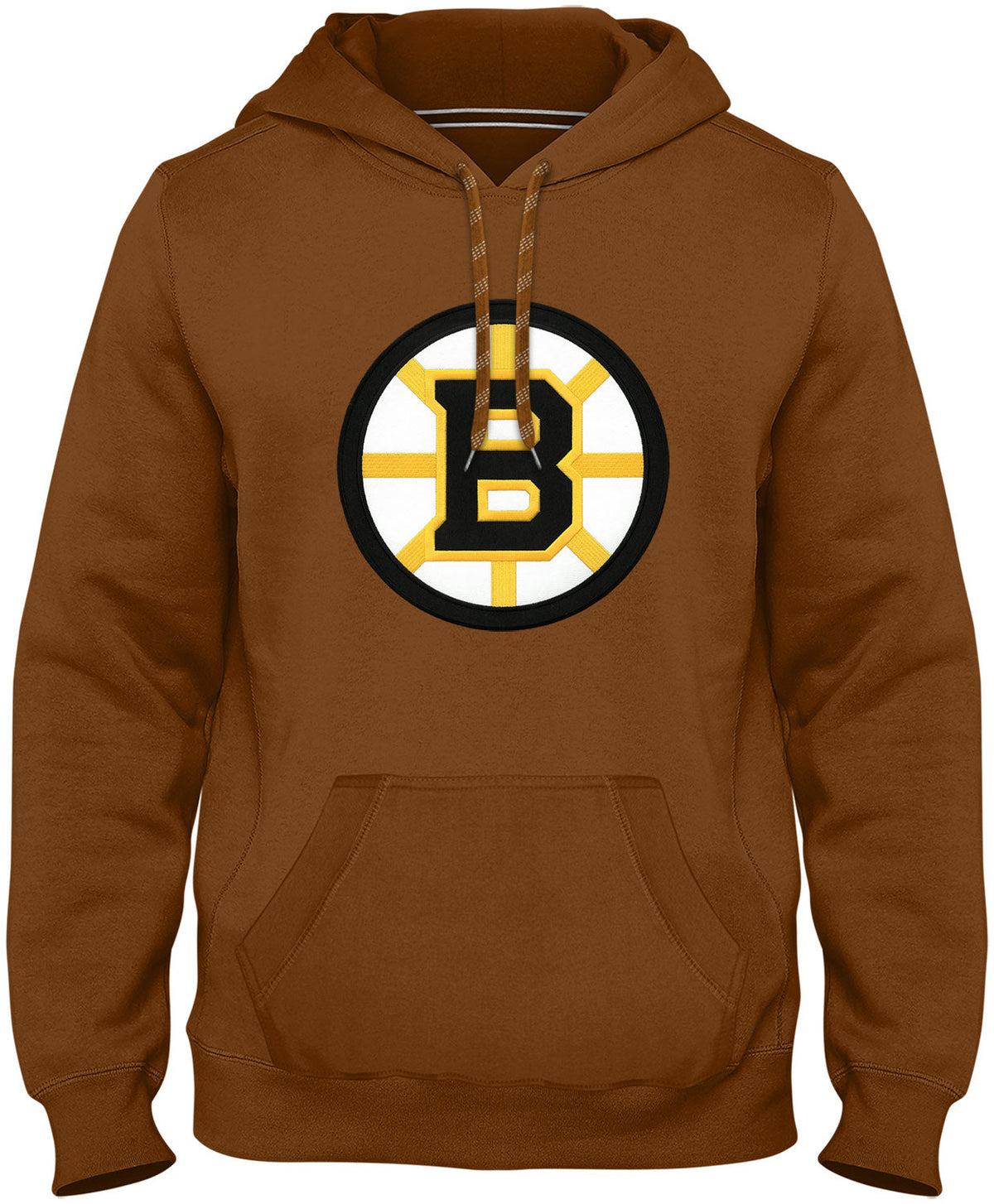 Boston Bruins NHL Bulletin Men Dune Express Twill Logo Hoodie product image 1, provided for visual reference and product