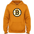 Boston Bruins NHL Bulletin Men Gold Express Twill Logo Hoodie product image 1, provided for visual reference and product