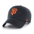 San Francisco Giants MLB 47 Brand Men Black Clean Up Adjustable Hat product image 1, provided for visual reference and