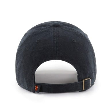 San Francisco Giants MLB 47 Brand Men Black Clean Up Adjustable Hat product image 2, provided for visual reference and
