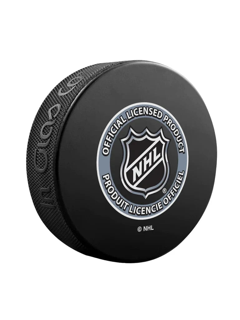 San Jose Sharks NHL Inglasco Basic Souvenir Hockey Puck product image 2, provided for visual reference and product detail