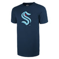 Seattle Kraken NHL 47 Brand Men Navy Imprint Fan T-Shirt product image 1, provided for visual reference and product detail