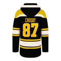 Sidney Crosby Pittsburgh Penguins NHL 47 Brand Men Black Heavyweight Lacer Hoodie product image 1, provided for visual