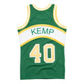 Shawn Kemp Seattle Supersonics NBA Mitchell & Ness Men Green 1994-95 Hardwood Classics Swingman Jersey product image 1,