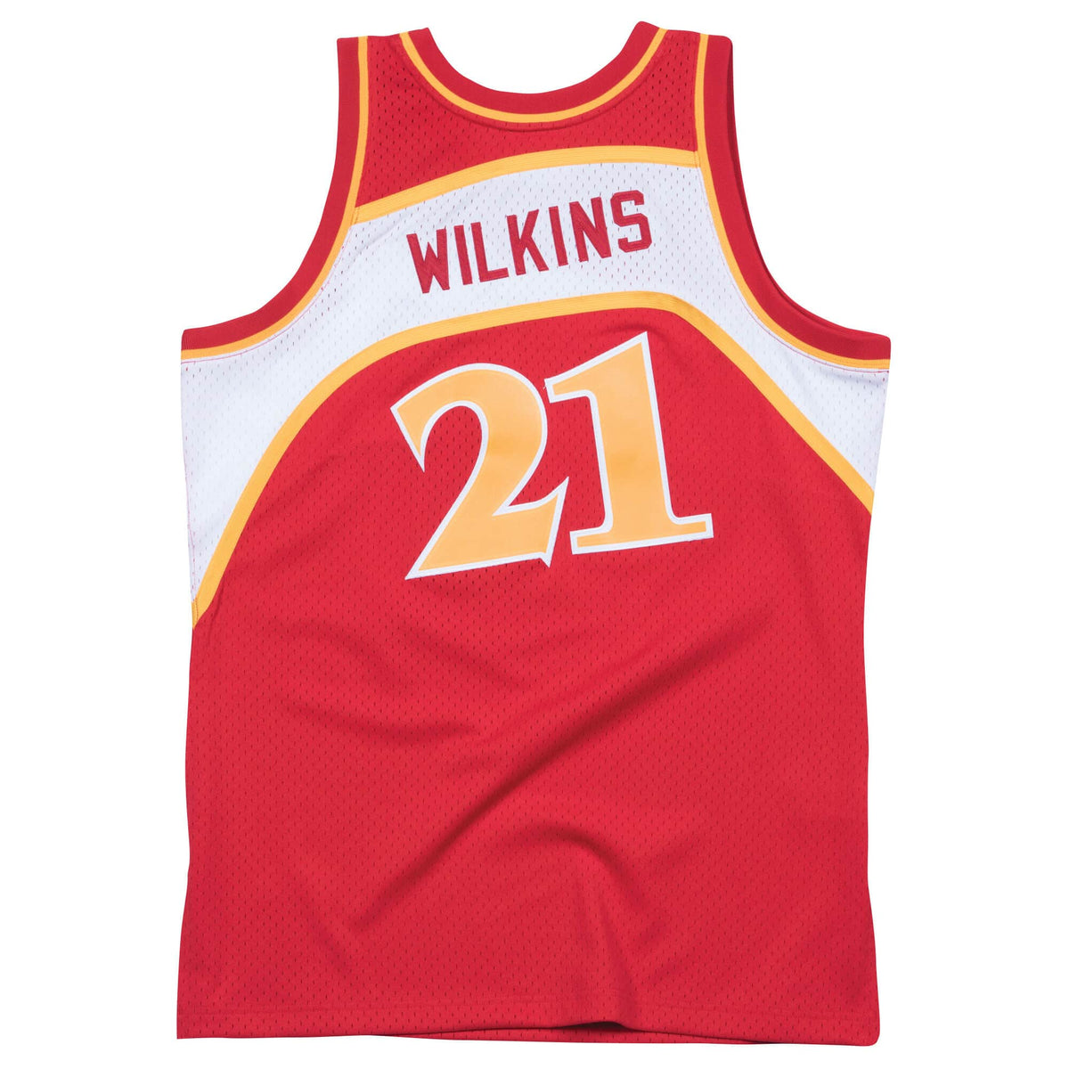 Dominique Wilkins Atlanta Hawks NBA Mitchell & Ness Men Red 1986-87 Hardwood Classics Swingman Jersey product image 1,