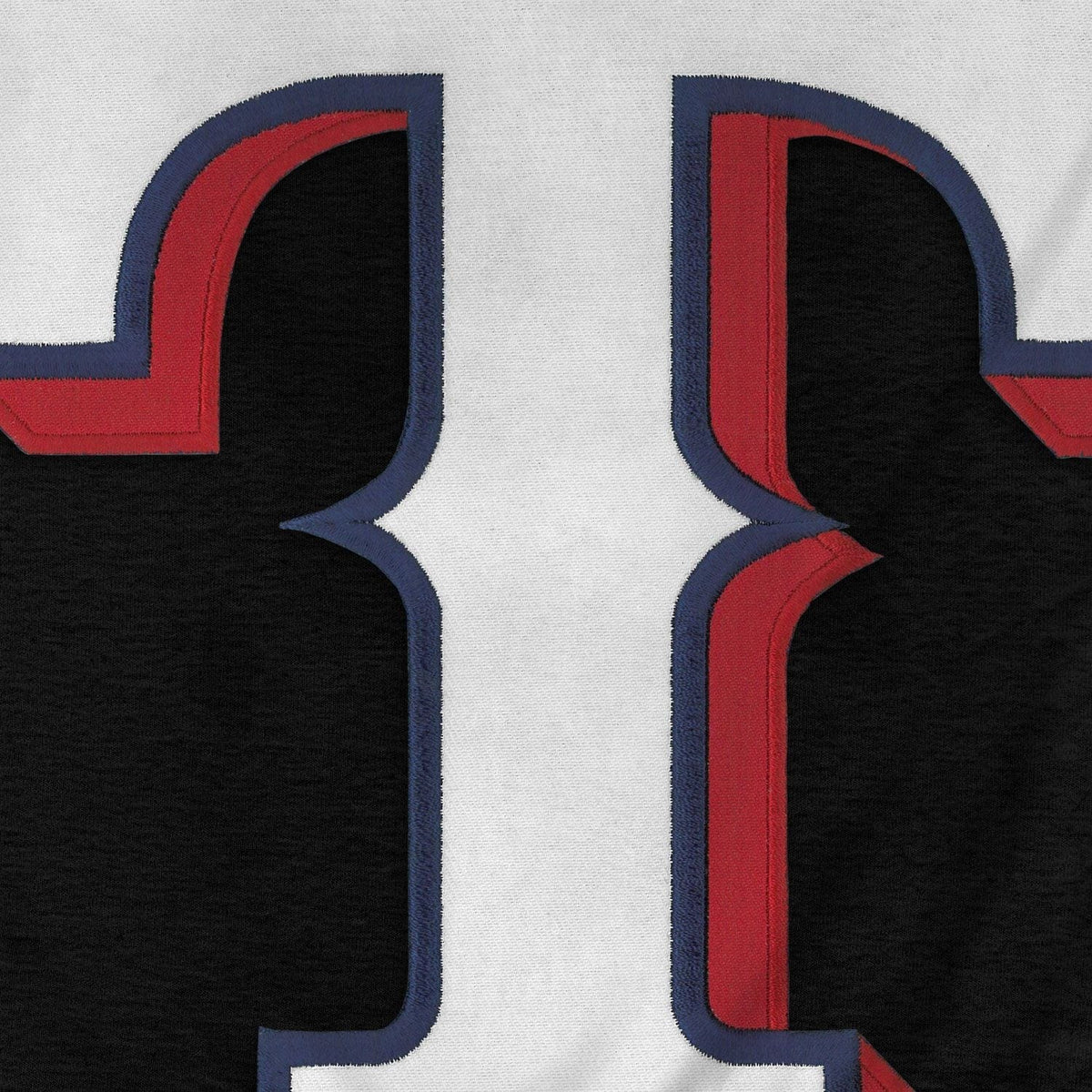 Texas Rangers MLB Bulletin Men Black Express Twill Logo Hoodie product image 3, provided for visual reference and product