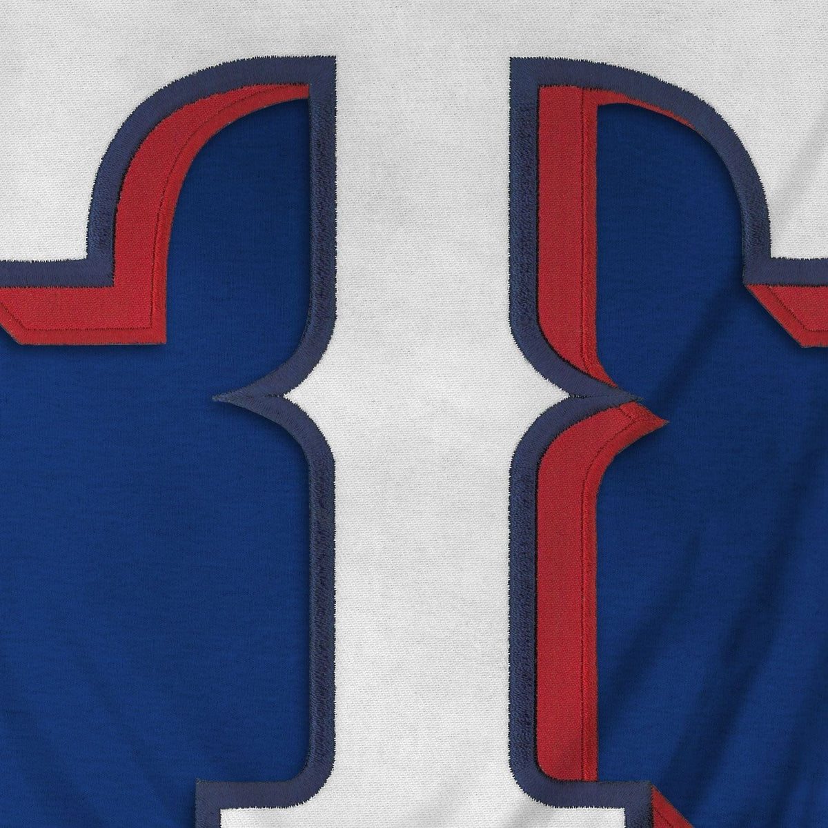 Texas Rangers MLB Bulletin Men Royal Blue Express Twill Logo Hoodie product image 3, provided for visual reference and