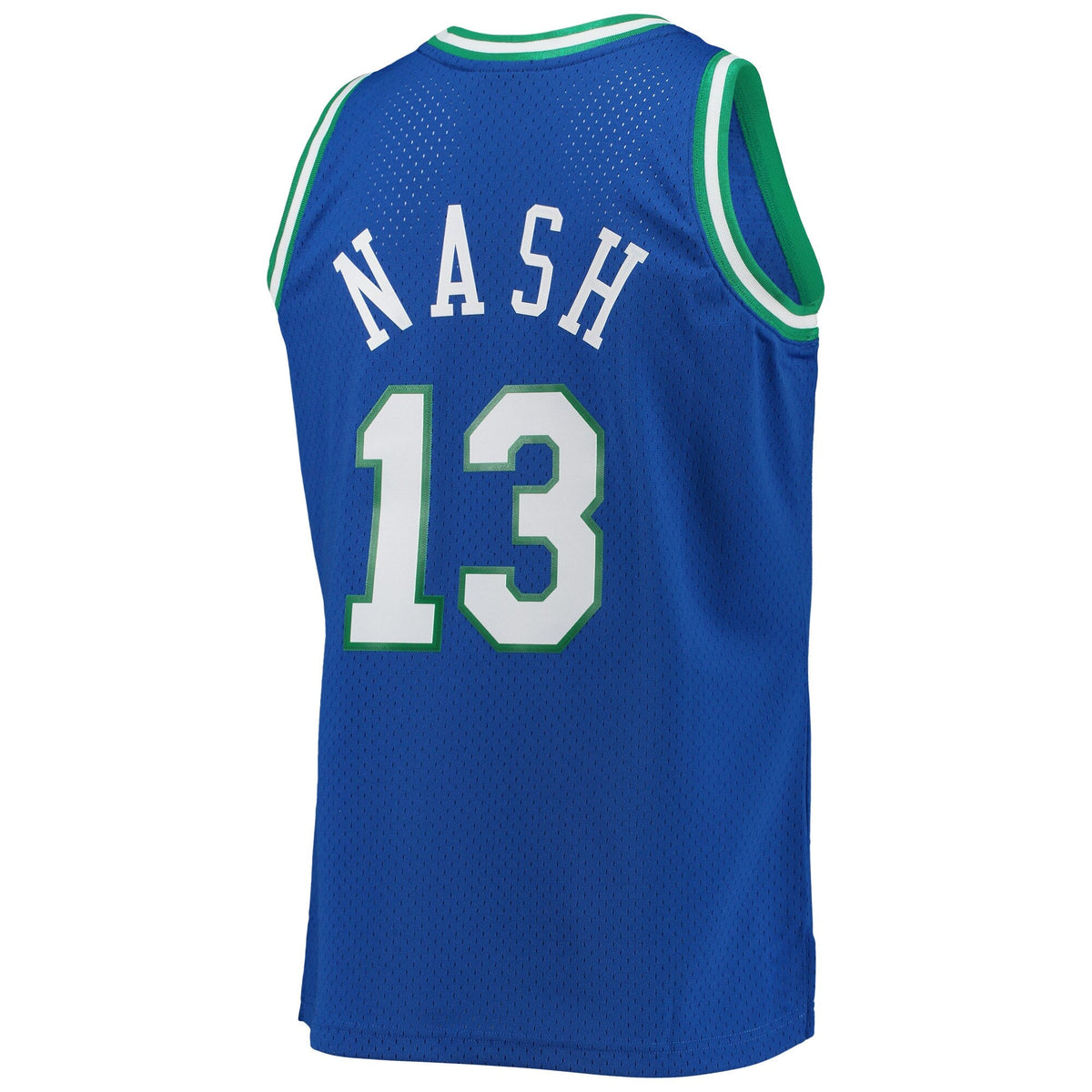 Dallas Mavericks Steve Nash Mitchell & Ness Blue 1998-99 Hardwood Classics Swingman Jersey for Men product image 3, provided