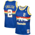Mitchell & Ness Alex English Royal Denver Nuggets 1987-88 Hardwood Classics Swingman Jersey for Men product image 1,
