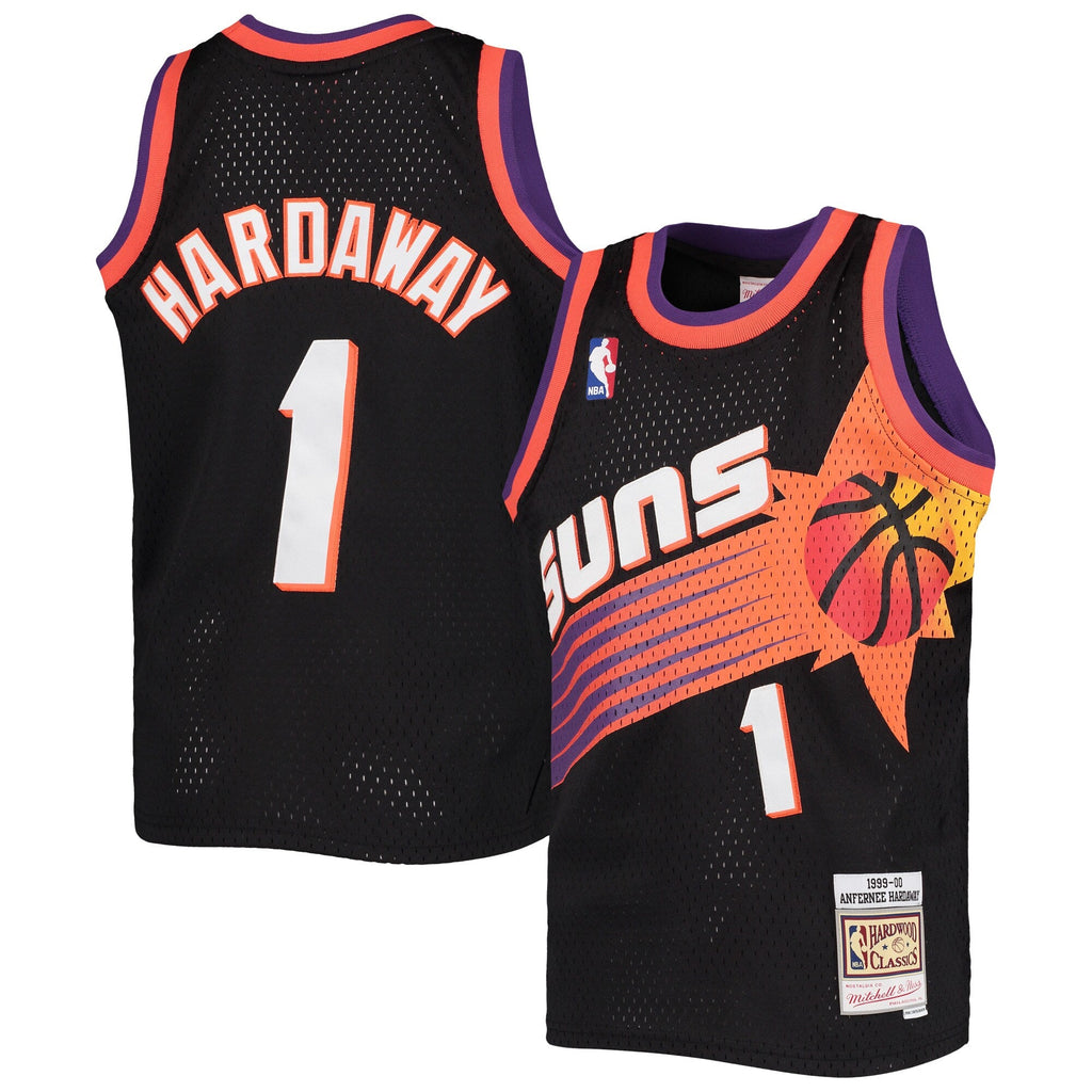 Phoenix Suns Anfernee "Penny" Hardaway Mitchell & Ness Black Hardwood Classics Swingman Jersey product image 1, provided for