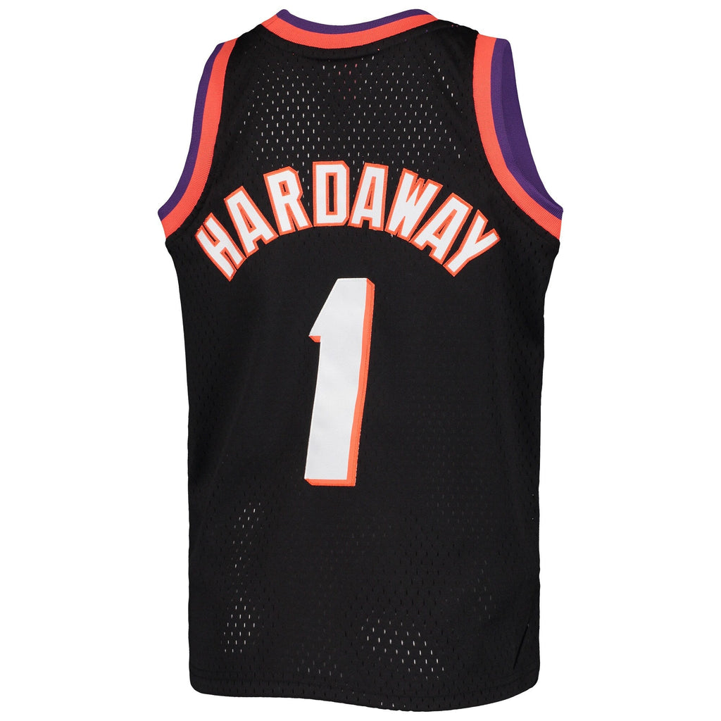 Phoenix Suns Anfernee "Penny" Hardaway Mitchell & Ness Black Hardwood Classics Swingman Jersey product image 3, provided for