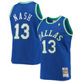 Dallas Mavericks Steve Nash Mitchell & Ness Blue 1998-99 Hardwood Classics Swingman Jersey for Men product image 1, provided
