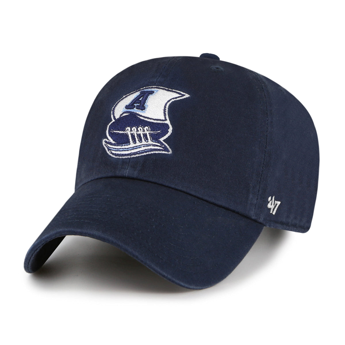 Toronto Argonauts CFL 47 Brand Men Navy Clean up Adjustable Hat product image 1, provided for visual reference and product