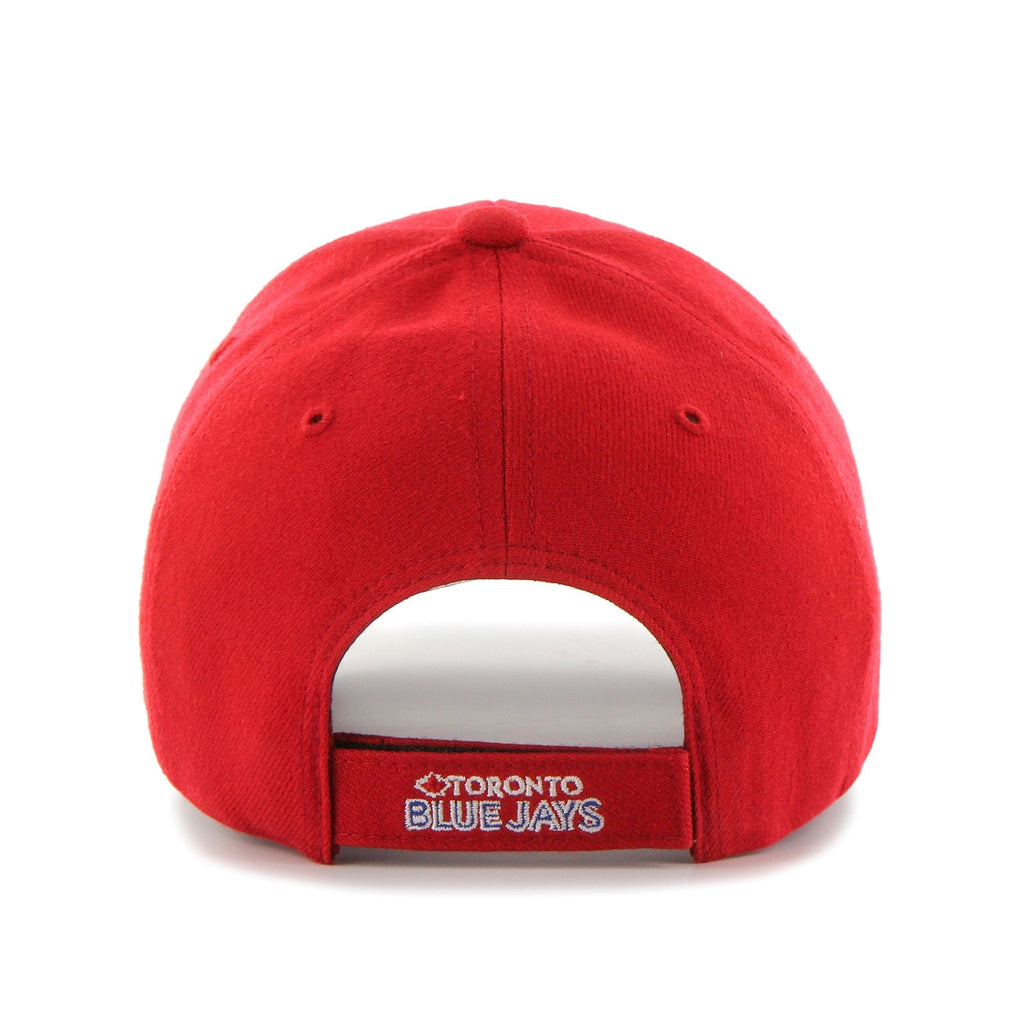 Toronto Blue Jays MLB 47 Brand Men Red MVP Alternate Adjustable Hat product image 2, provided for visual reference and