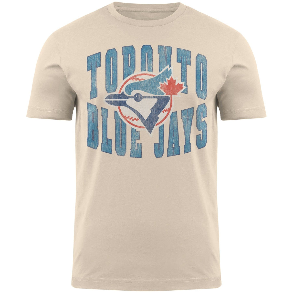Toronto Blue Jays MLB Bulletin Men Beige Cooperstown The Natural T-Shirt product image 1, provided for visual reference and