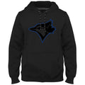 Toronto Blue Jays MLB Bulletin Men Black Express Twill Back In Black Birdhead Logo Hoodie product image 1, provided for