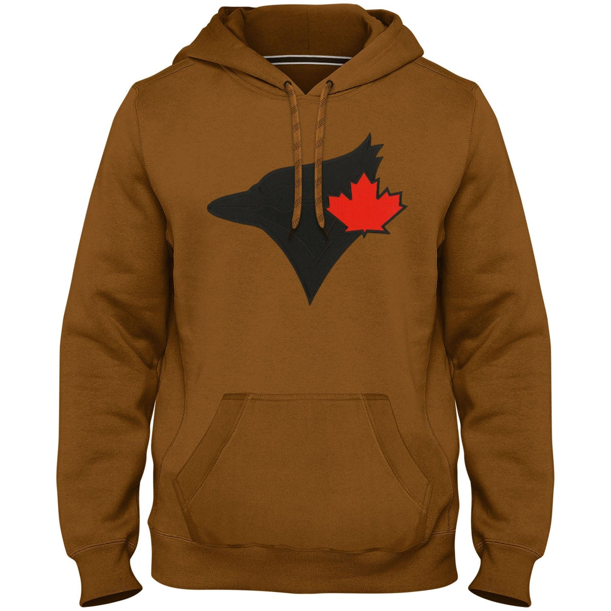 Toronto Blue Jays MLB Bulletin Men Dune Express Twill Red Leaf Birdhead Logo Hoodie product image 1, provided for visual