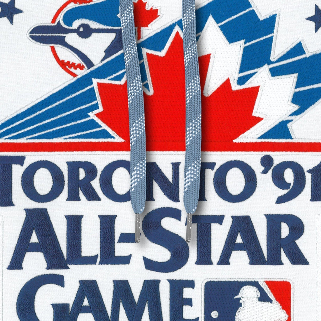 Toronto Blue Jays MLB Bulletin Men Light Blue 1991 All Star Game Express Twill Logo Hoodie product image 2, provided for
