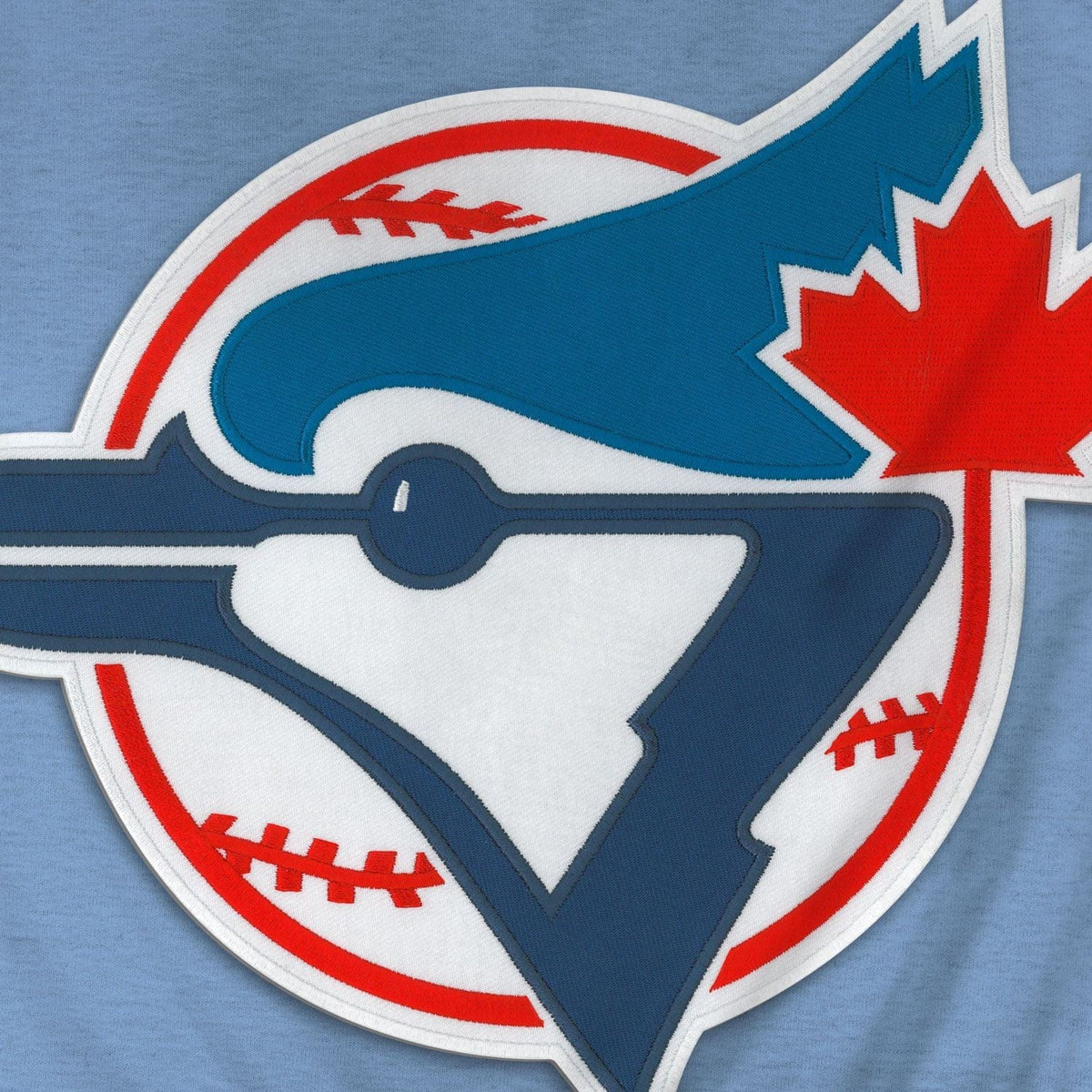 Toronto Blue Jays MLB Bulletin Men Light Blue Express Cooperstown Twill Logo Hoodie product image 3, provided for visual