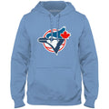 Toronto Blue Jays MLB Bulletin Men Light Blue Express Cooperstown Twill Logo Hoodie product image 1, provided for visual